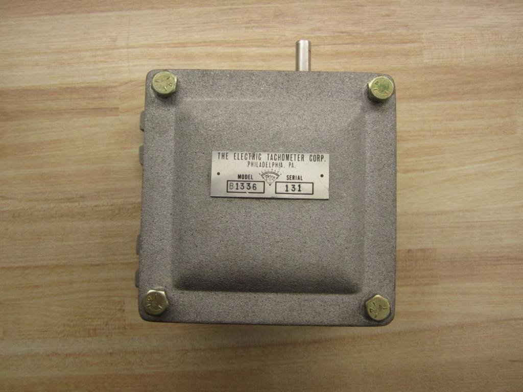 B1336 Tachometer with Explosion Proof Box