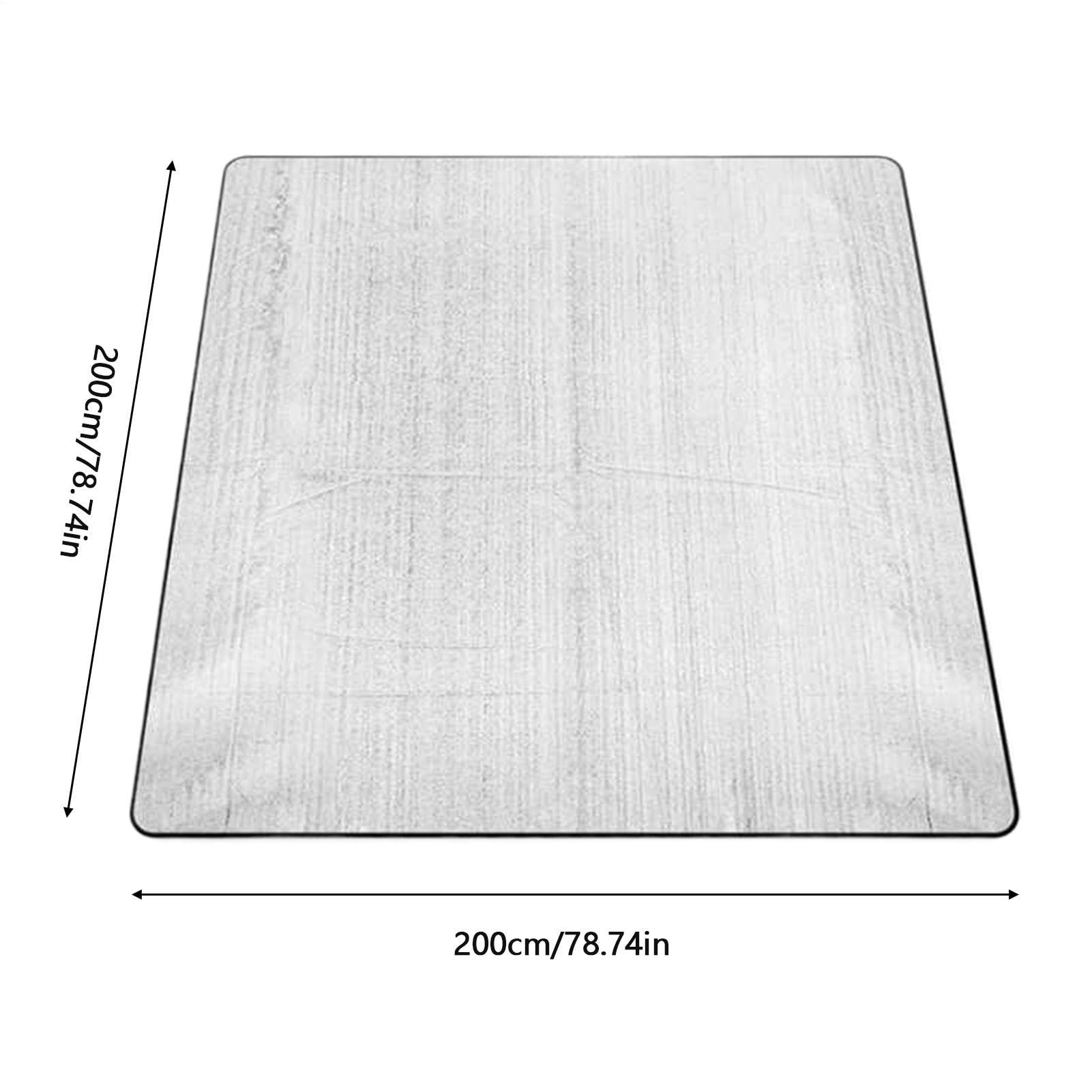 Mata piankowo-foliowa na kemping 200x200 cm mata izolacyjna | Mata termiczna do spania dla turystów Dla osób biwakujących, na plażę, do domu, do samochodu, do salonu