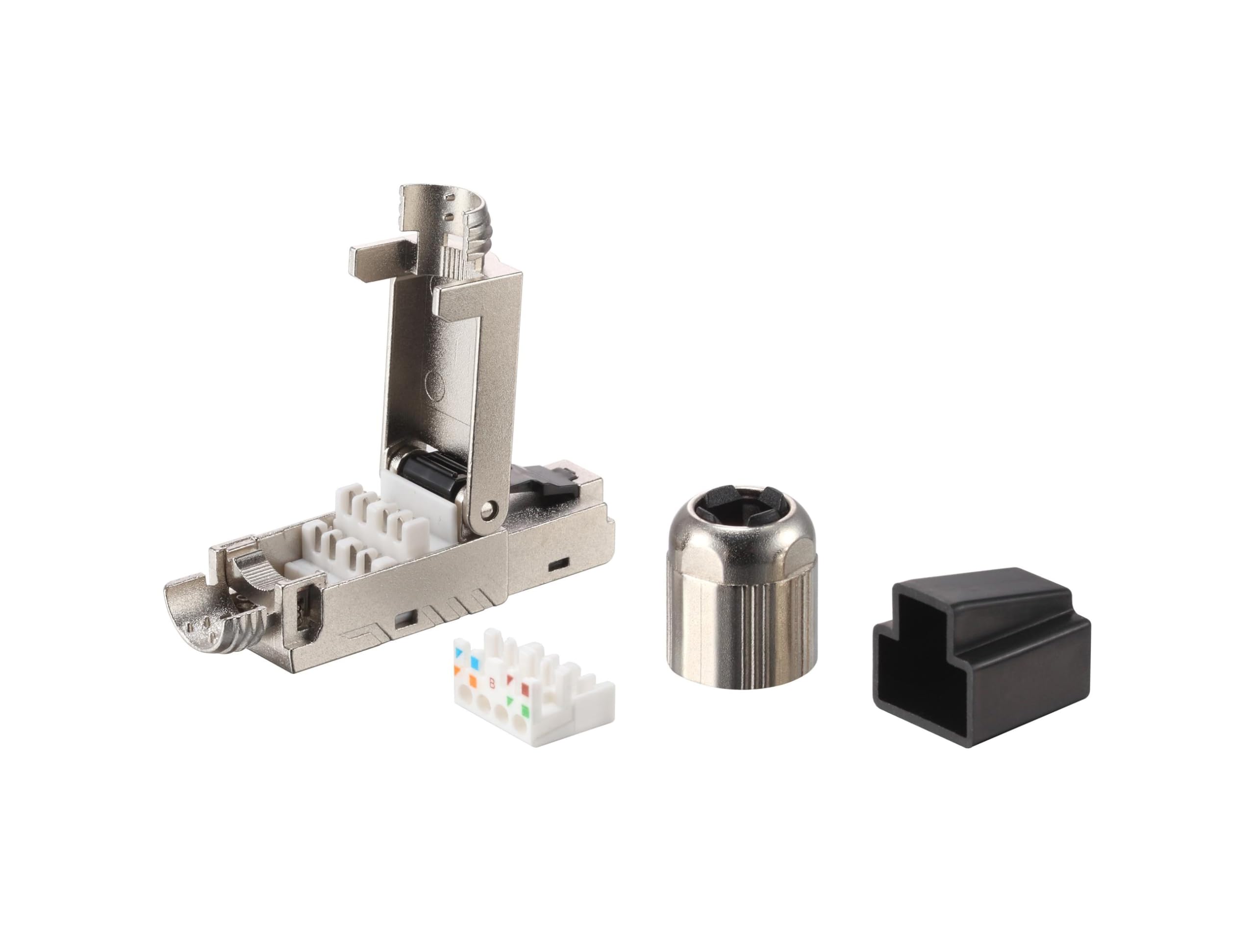 Equip 121172 Cat 8.1 beznarzędziowa wtyczka RJ45, 5 szt./zestaw