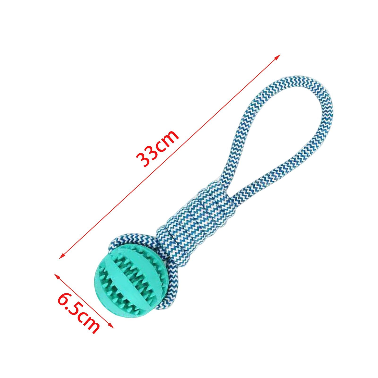Juego de Cuerda Y Pelota para Entrenar Perros Pequeños Y Medianos, 5 Piezas