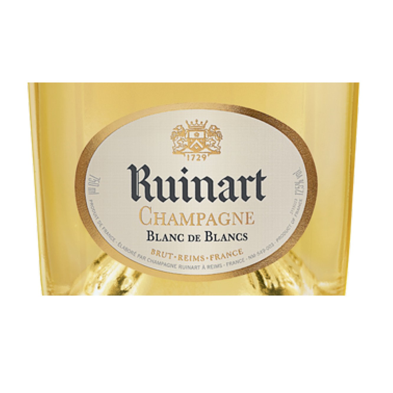 Ruinart Set di 6 bottiglie di champagne - Blanc De Blancs, 750 millilitri