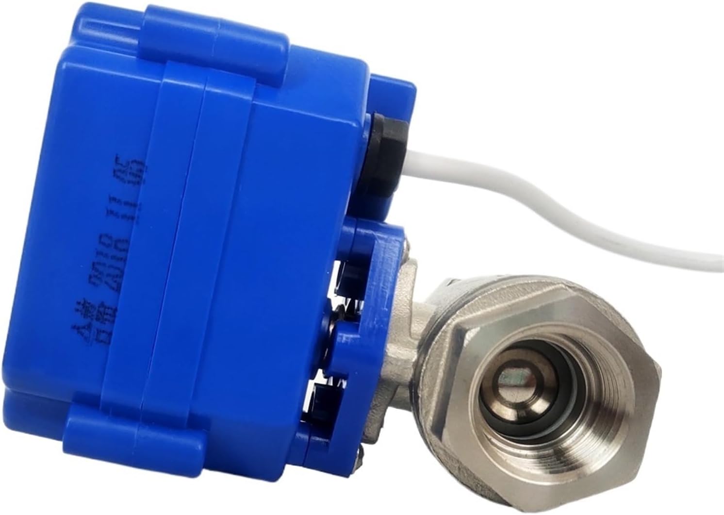 2 Way BSP 1/2'' Stainless Steel Electric Ball Valve DC12V 3 Wires CR02 Wiring DN15 Electric Shut Off Valve CE Certified(CR05)