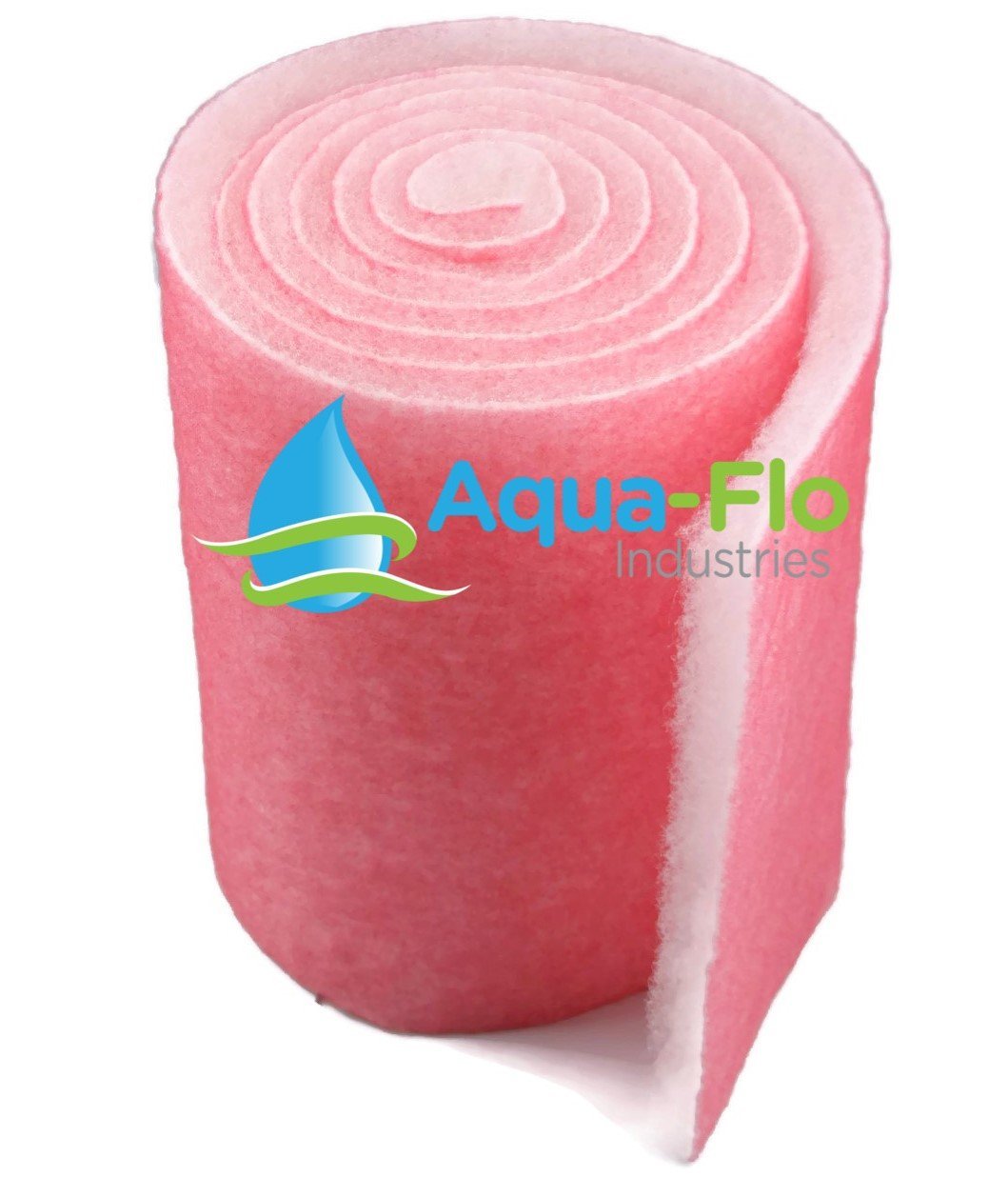Aqua Flo Bassin et Aquarium Filtre Media, 14 x 120 x 2,5 cm (Rose/Blanc)