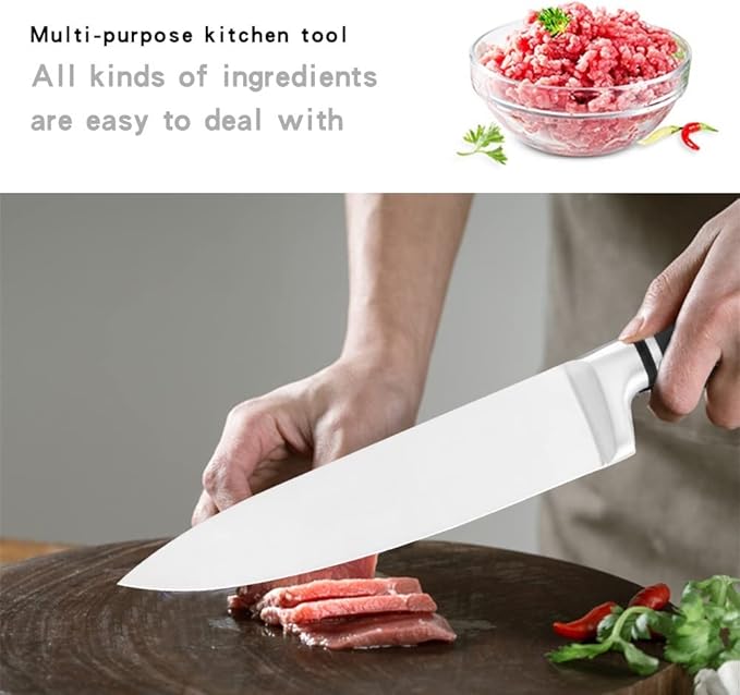 Set Cuchillos Cocina 6 Piezas Acero Inoxidable miniatura 7