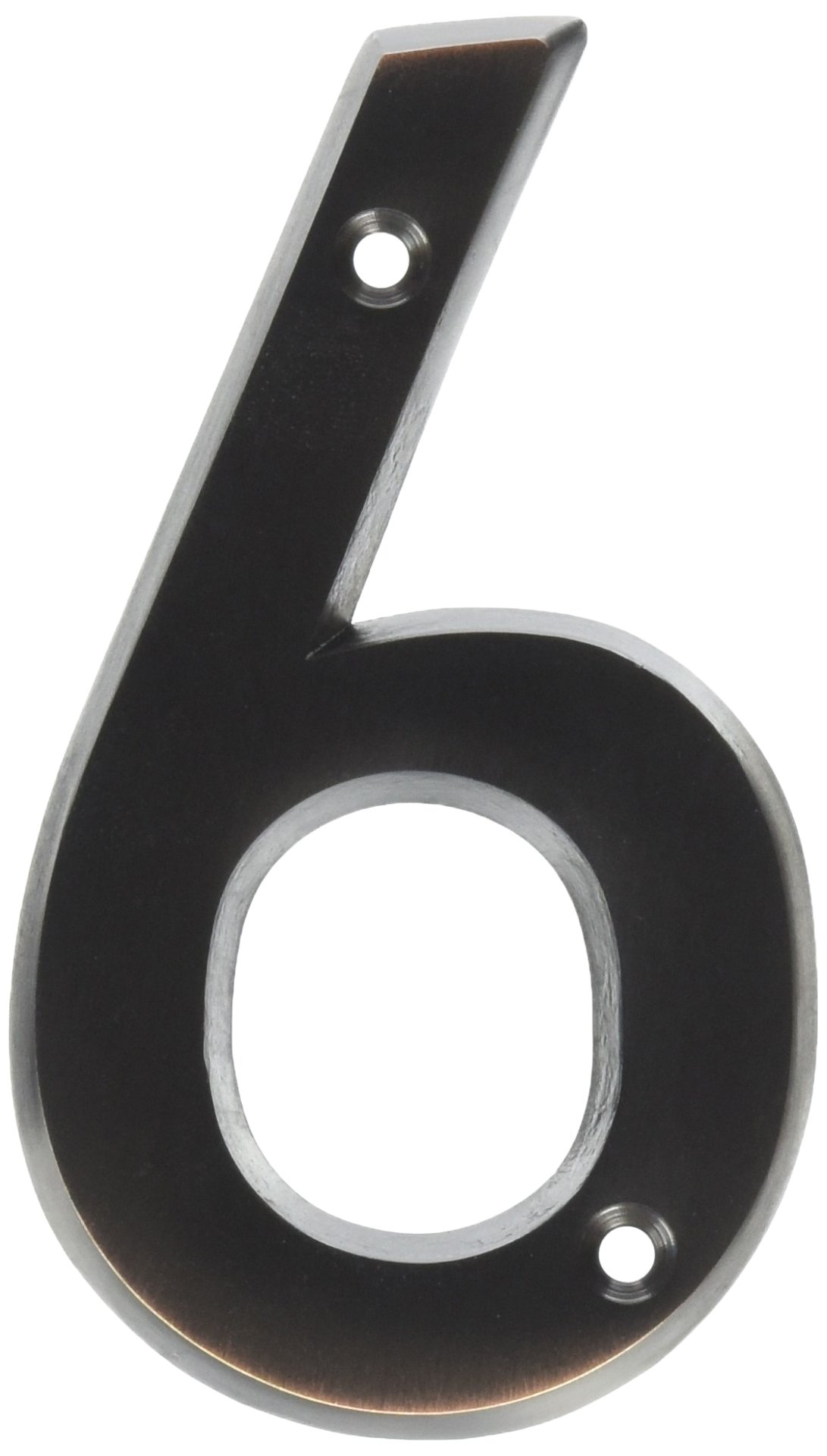 Numéro de maison 6 bronze Prestige Hy-Ko pour signer l'identité unique de votre foyer