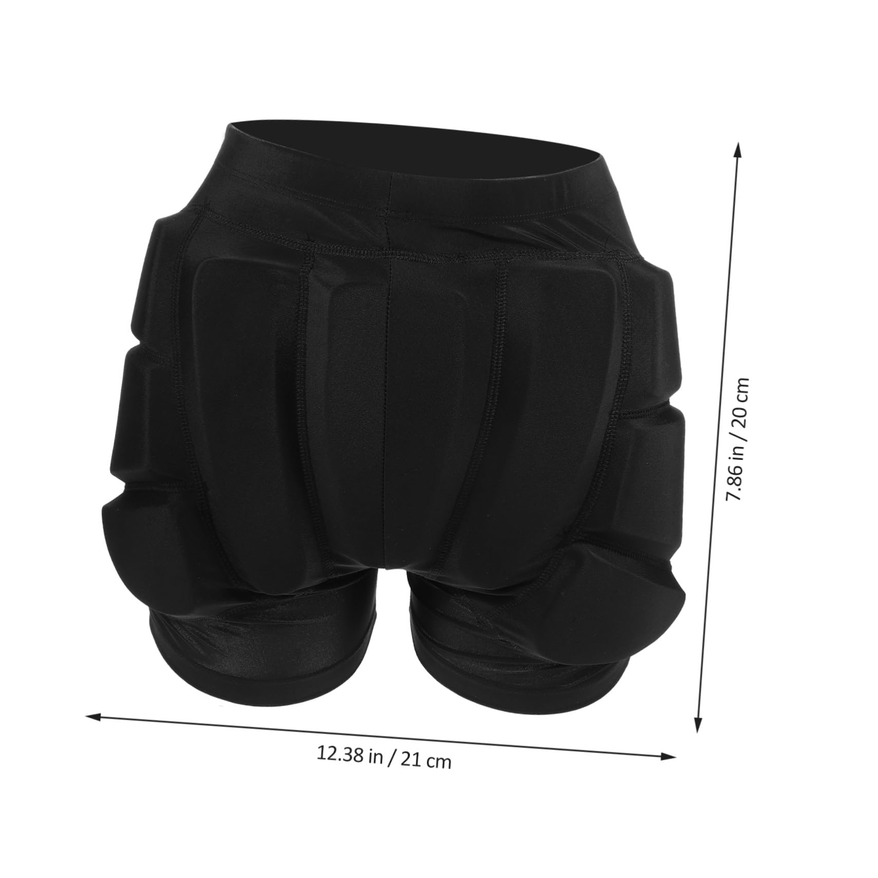 Protector de Cadera para Todoterreno Almohadillas Antideslizantes para Patinaje y Patinaje Artístico Protección Transpirable y Segura para Bebés XS