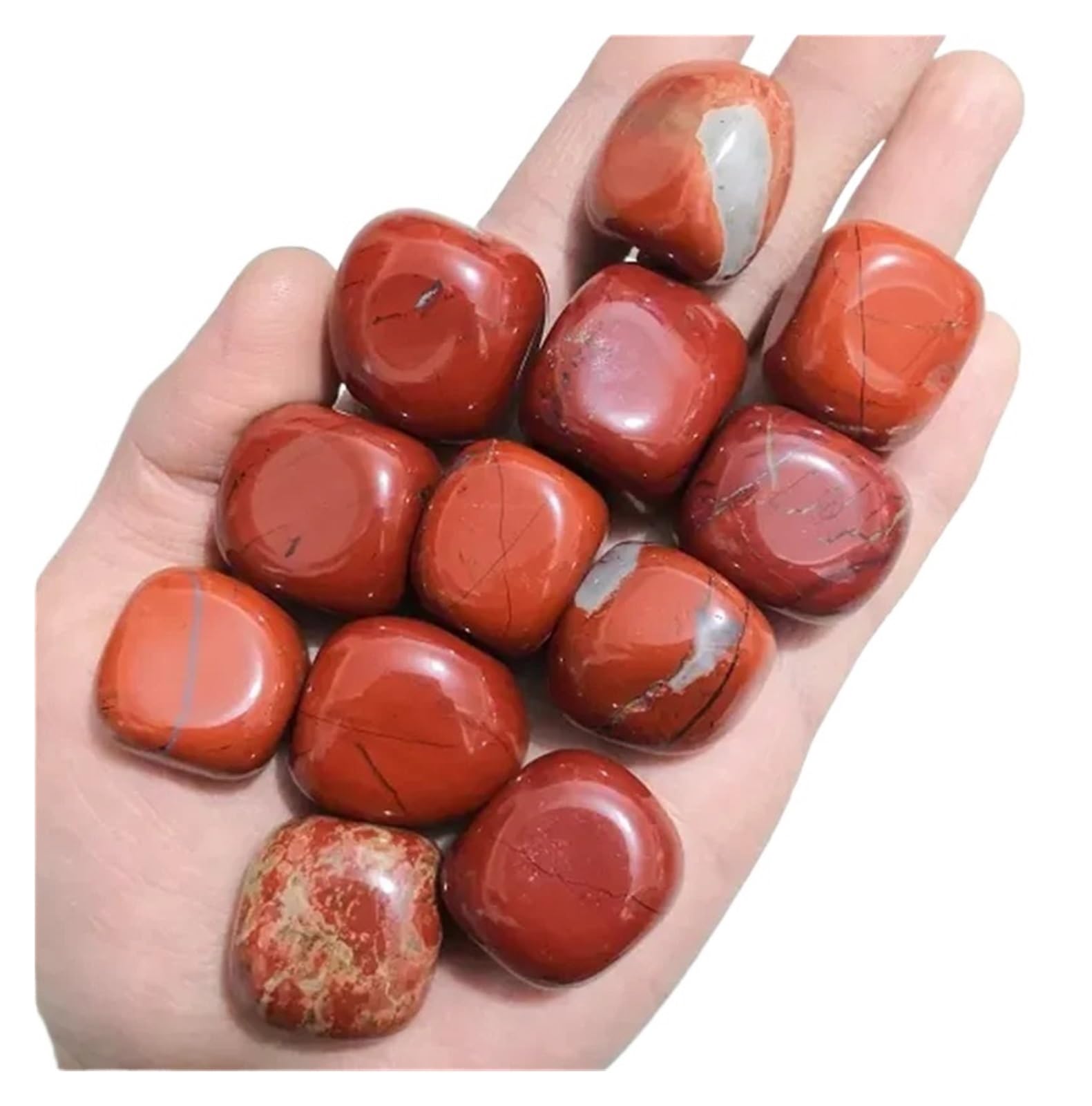Substrato Naturale in Quarzo per acquari, Ghiaia for Acquario Multicolor Cristalli di Quarzo 20-30mm 100g Confezione da 4-8 Pz(Color 9)