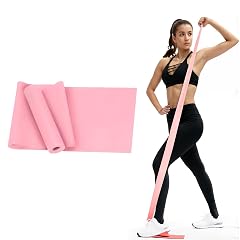 1 Pack Resistance Bands for Women Men Strength Training Yoga Home Workouts Latex-Free Elastic Exercise Bands in 6