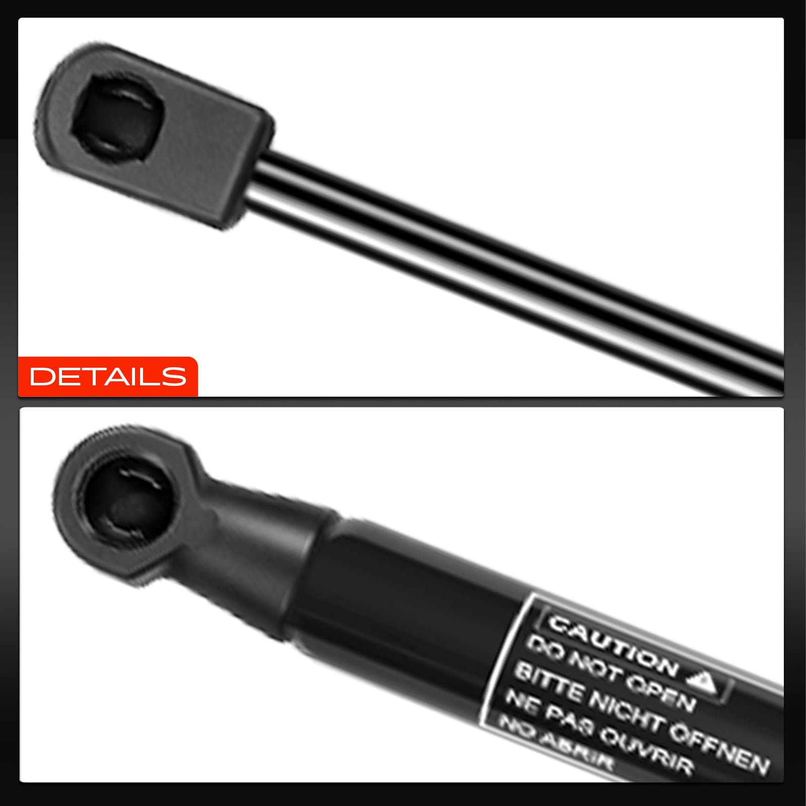 Frankberg 2x Molle a gas Portellone posteriore Compatibile con Multipla 186 MPV Van 1999-2010 207 SW WK Station Wagon 2007-2014 Replace# 46514867