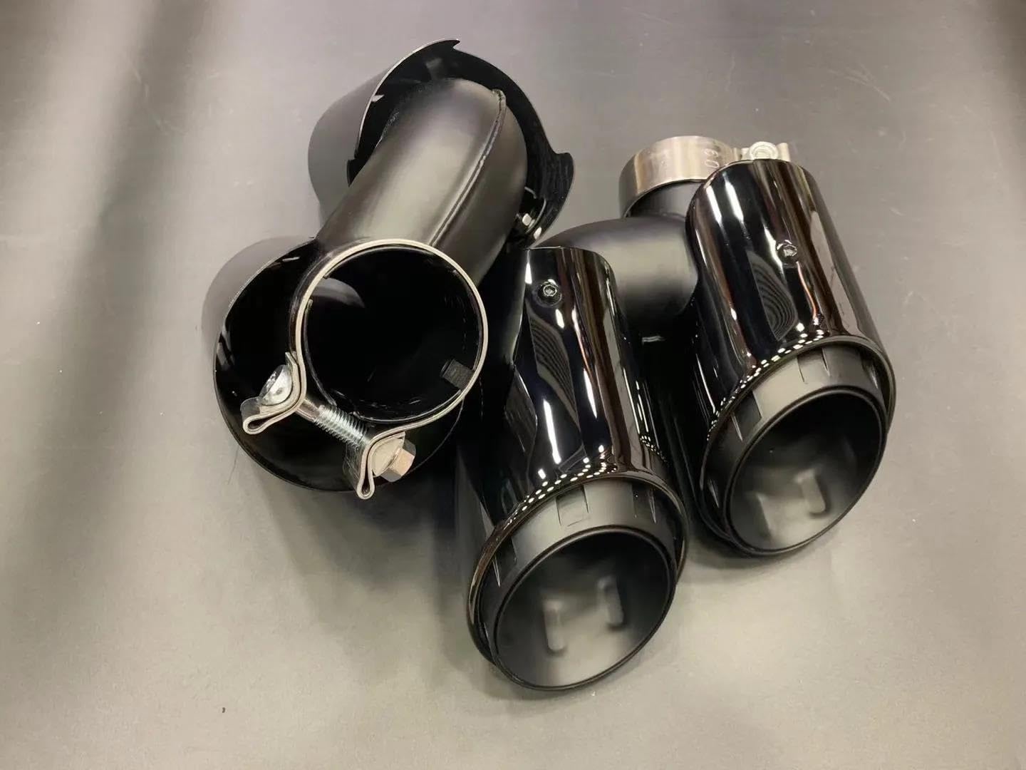 Terminale Scarico Per Macan 2019-2023 3Ring Style 304 Punte Scarico Posteriori Acciaio Inossidabile Silenziatore Accessori Per Tubi Per Auto Exhaust Tail Pipes