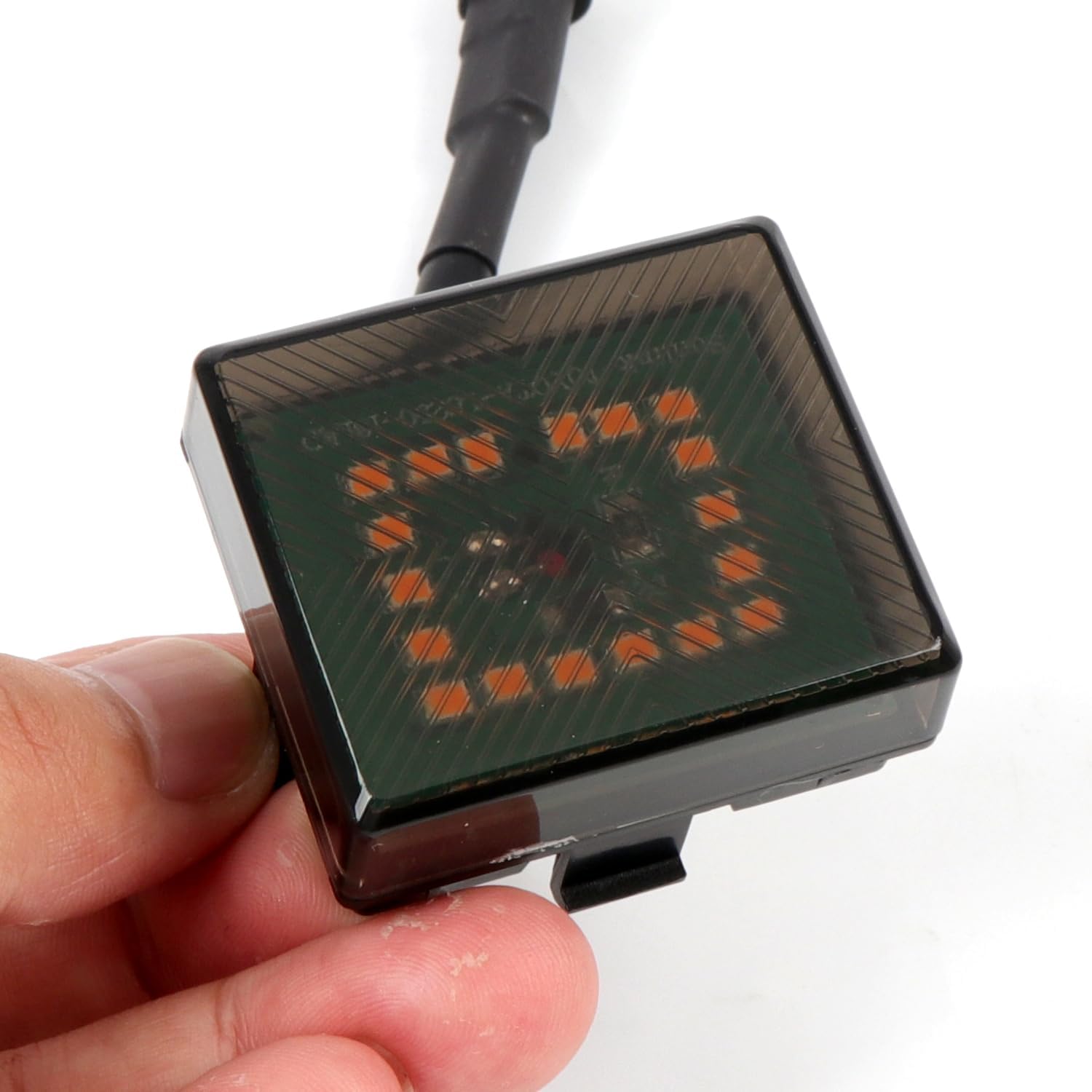 for Toyota Land Cruiser Prado J250 LC250 2024-2025 Front Grille LED Light Amber Light 8pcs Car Accessories (Upper+Lower)