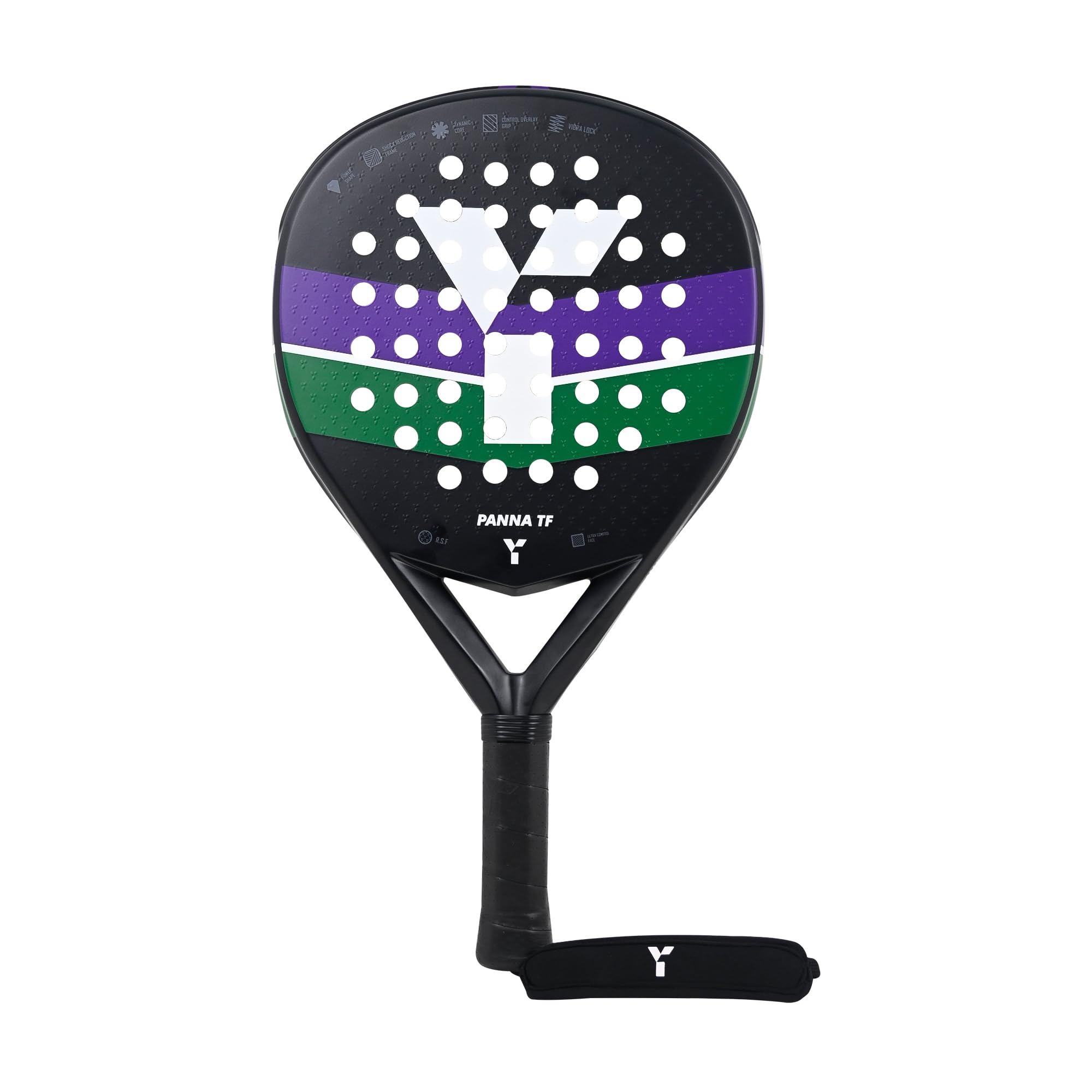 Y1 Padel, Panna Racket, Japanese Carbon, Intermediate, Padel Racket for Adults