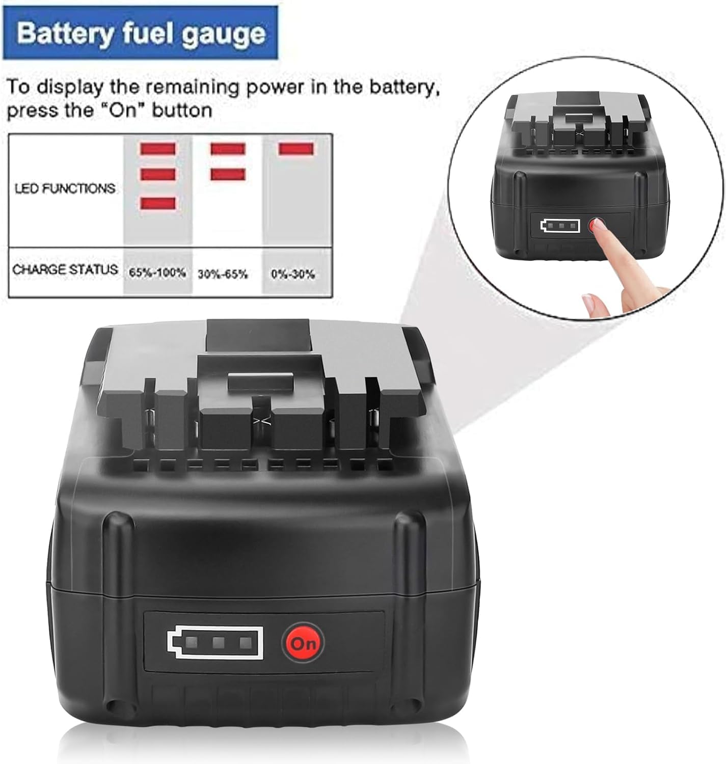 Bateria Bosch 18v Ah Bateru00eda De Repuesto Para Bateru00eda