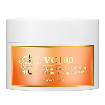 AILKE Vitamin C Face Cream, Brightening, Firming, Skin Moisturizer, Reducing Signs Of Aging, Regenerating Facial Cream For All Skin Types, 3.53 oz Pack of 1