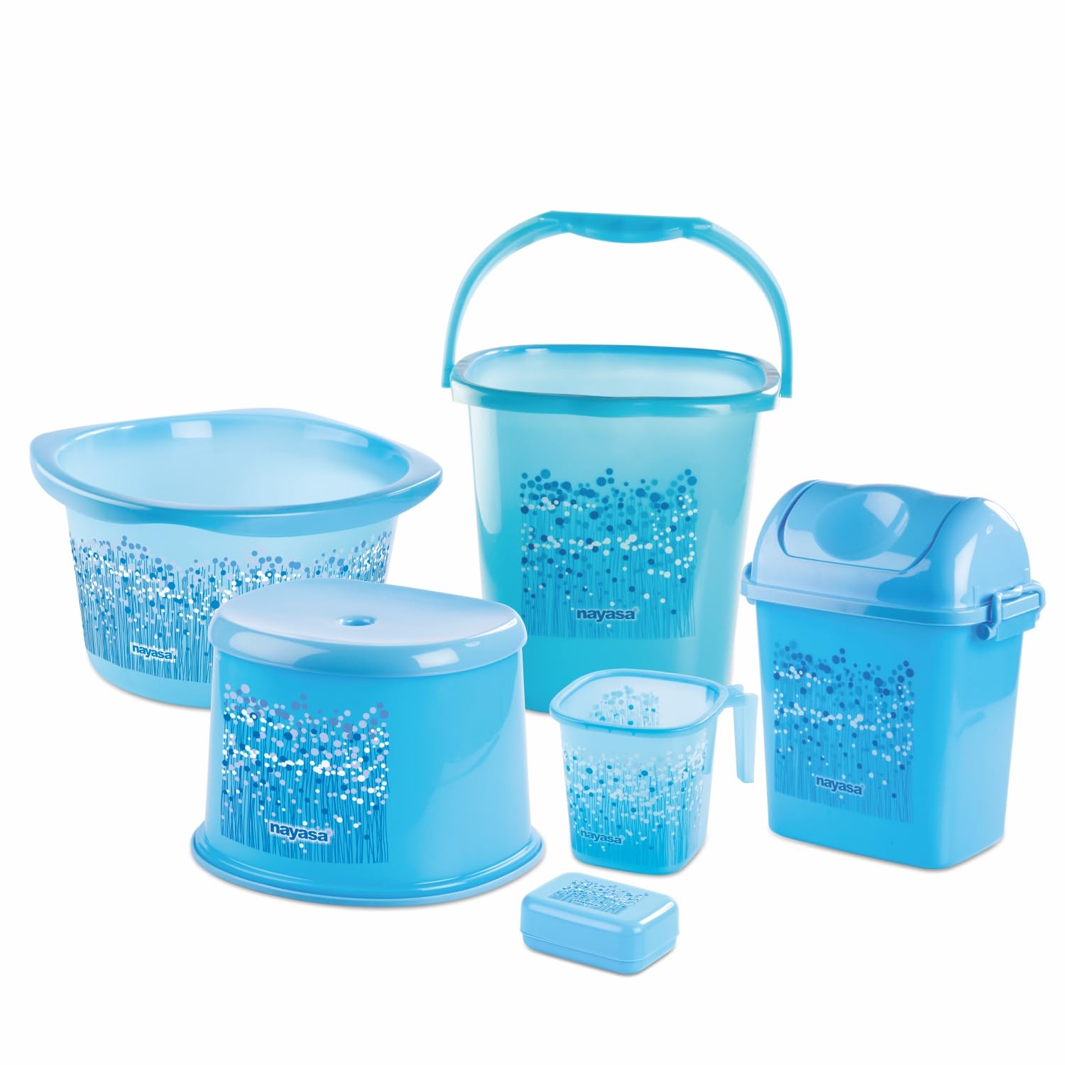 Nayasa Funk 6 Piece Set Deluxe Bucket (Blue)