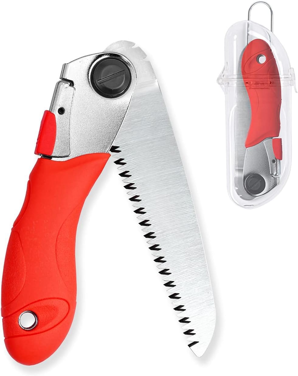 THE WHITE SHOP Folding saw, sturdy blade hand saw, best for camping, gardening, hunting，Dry Wood Pruning Saw With Hard Teeth, bone, pruning saw with ergonomic non-slip handle design (Color : 130)