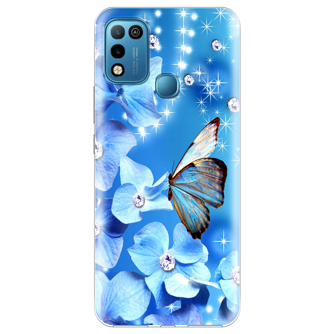 Nainz Soft Mobile Back Cover for Infinix Smart 5 (Silicone_Multi-Coloured) (B08X2RHD8C) Amazon Price History, Amazon Price Tracker