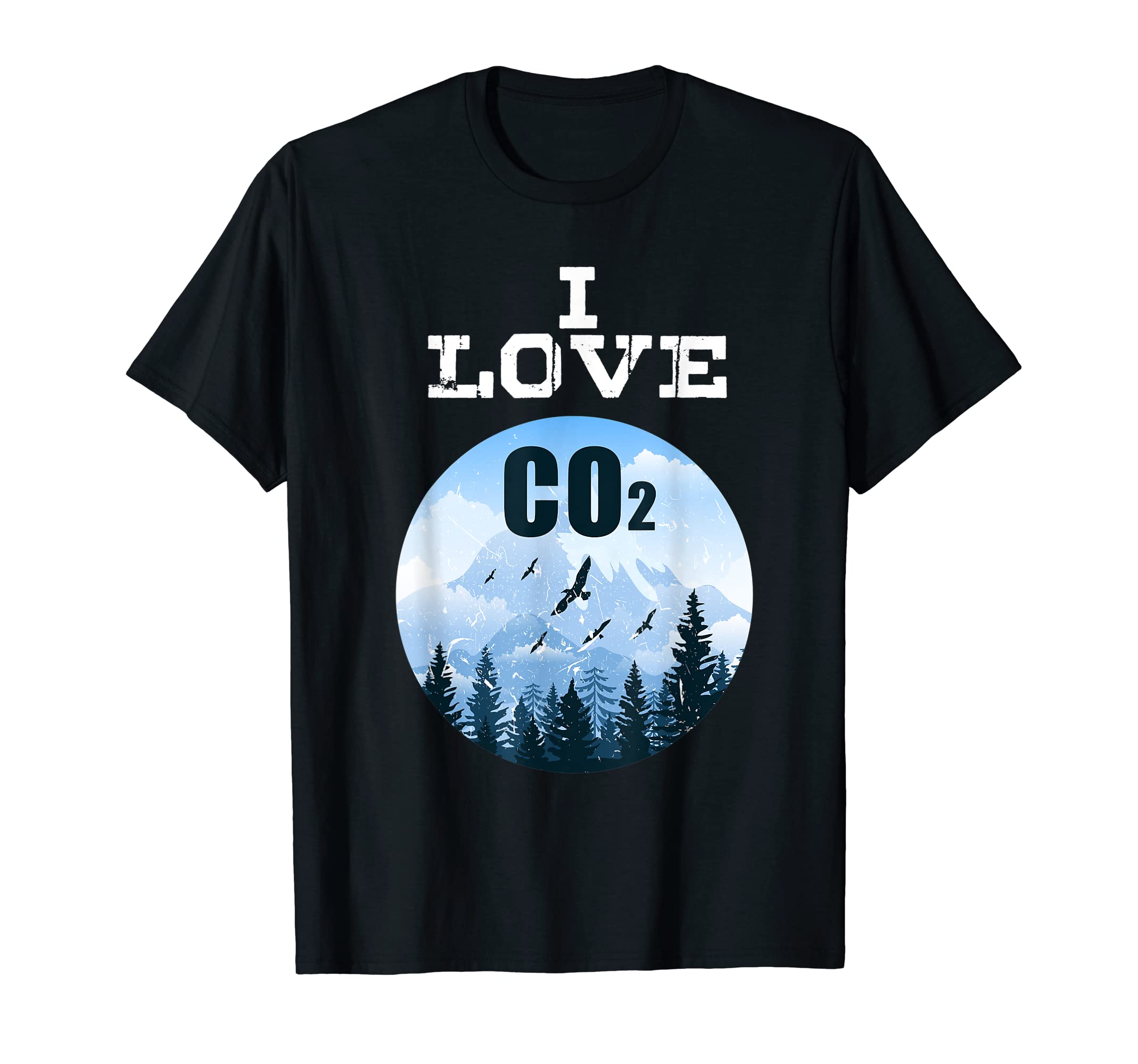 Anti climate change co2 Diesel DriverI Love CO2 Anti-Climate Change Diesel Driver Demo T-ShirtOEKO-TEX STANDARD 100