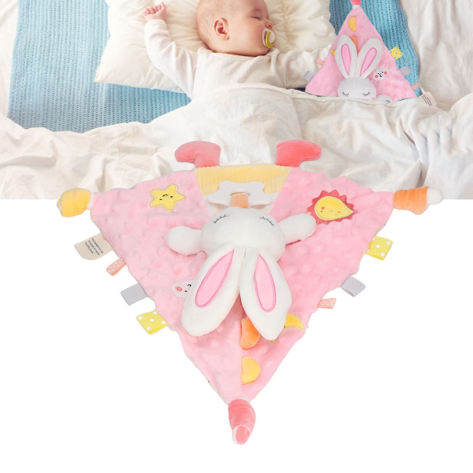 Babydecke, Beißring, beruhigendes Sicherheitshandtuch für das Wohnzimmer
