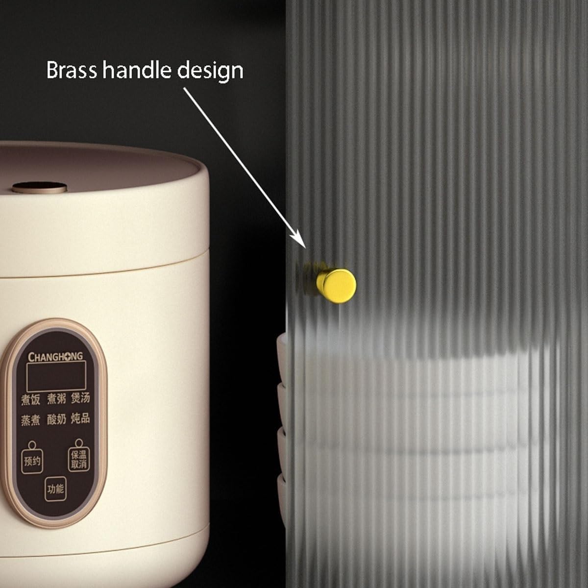 Black Solid Wood Sideboard, EO Mother and Baby Grade Board, Double Door High Footed Living Room Tea Cabinet,