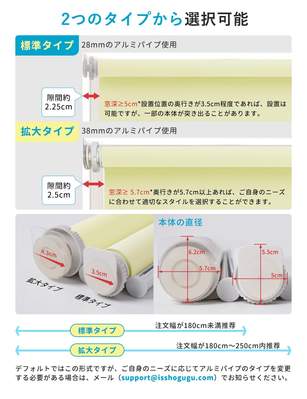 Amazon｜ISSHOGUGU つっぱり式 ロールカーテン 麻調生地 0.1cm単位の