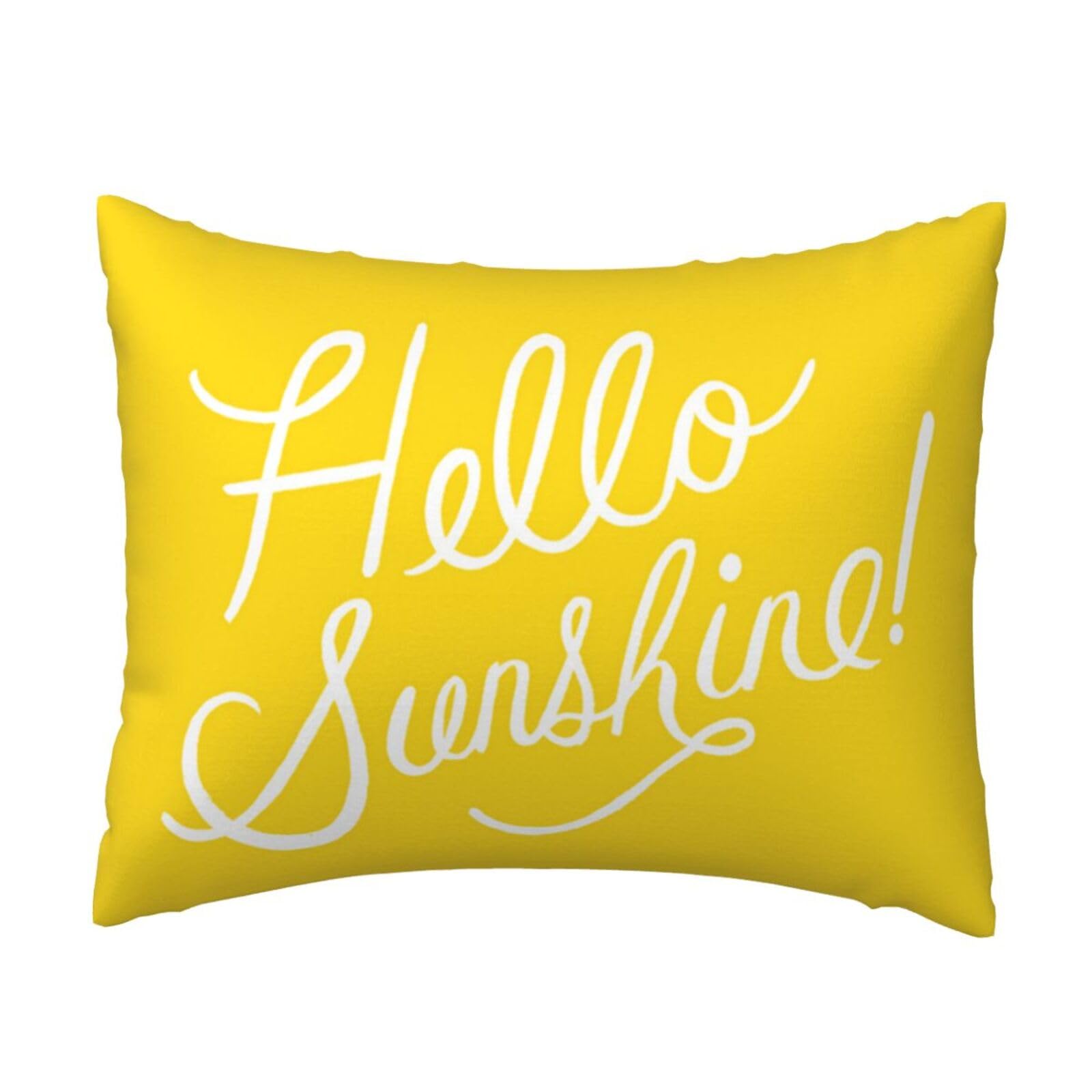 YFSGDLBN Goodlooking Hello Sunshine printed Pillow Case 20x26in decorative Cushion Cover pillowcase