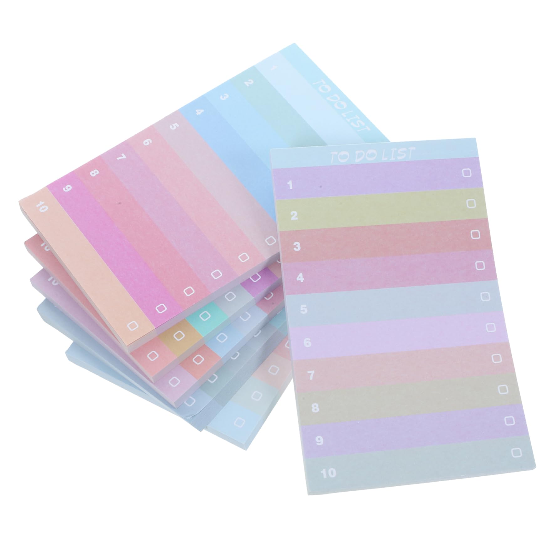 Tofficu 4 Ensembles Faire Du Pad Petit Bloc-notes Planificateur Non Daté Bloc-notes D'étude Planificateur Sans Date Le Cahier Faire Un Cahier Planificateur D'études Papier 12 Pièces * 4