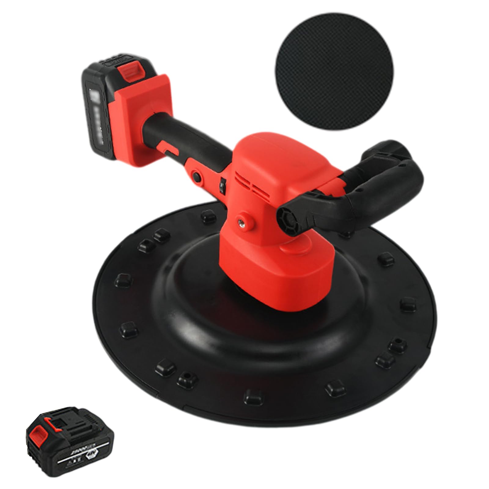 Electric Walk Behind Trowel,Wall Smoothing Polisher with 6 Variable Speed