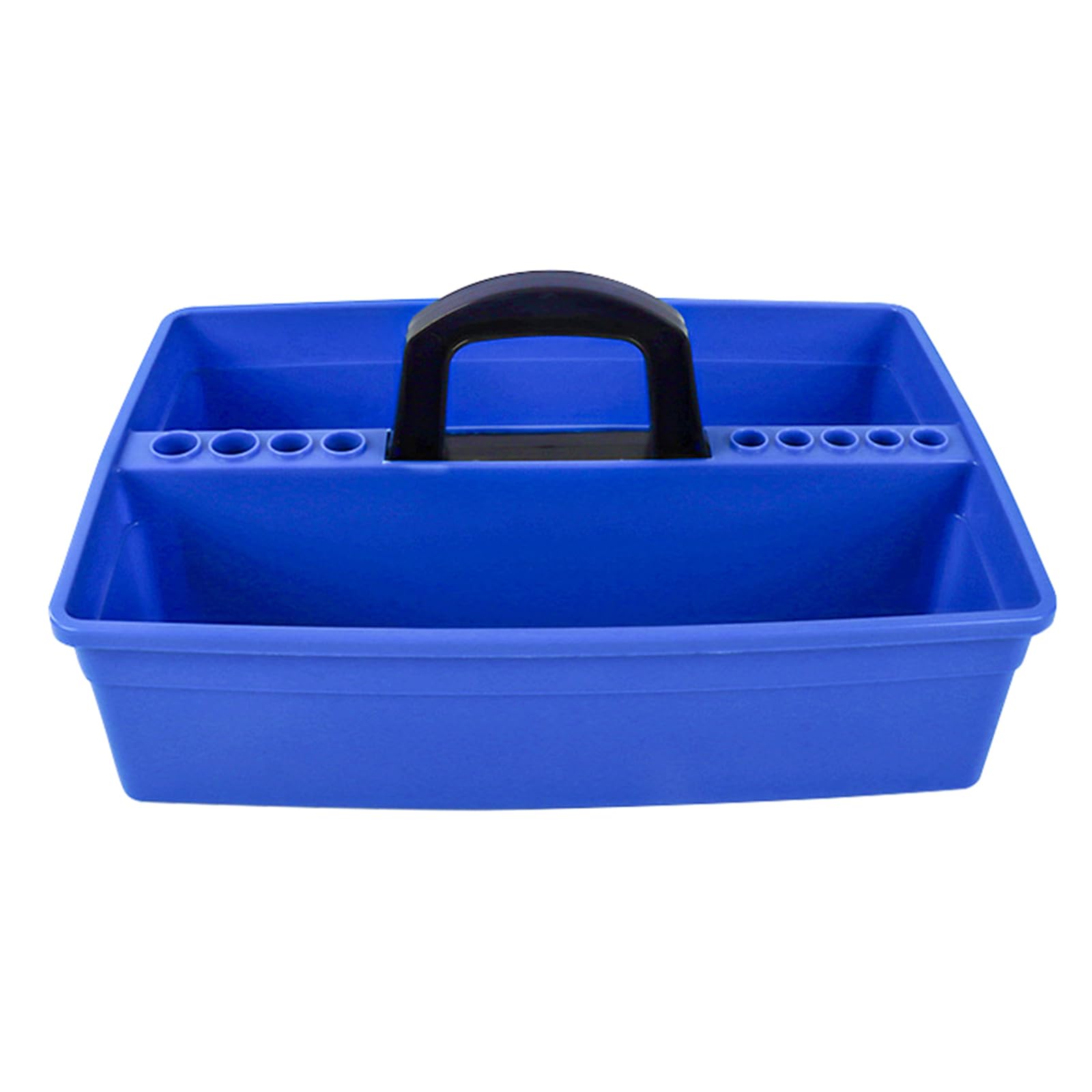 Contenitore per bottiglie di reagente con manico portatile per esperimenti di chimica, per provette da laboratorio, 43,5 x 27,5 x 12 cm