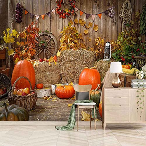 Toile murale 3D poster géant de qualité supérieure décor d'automne - 2