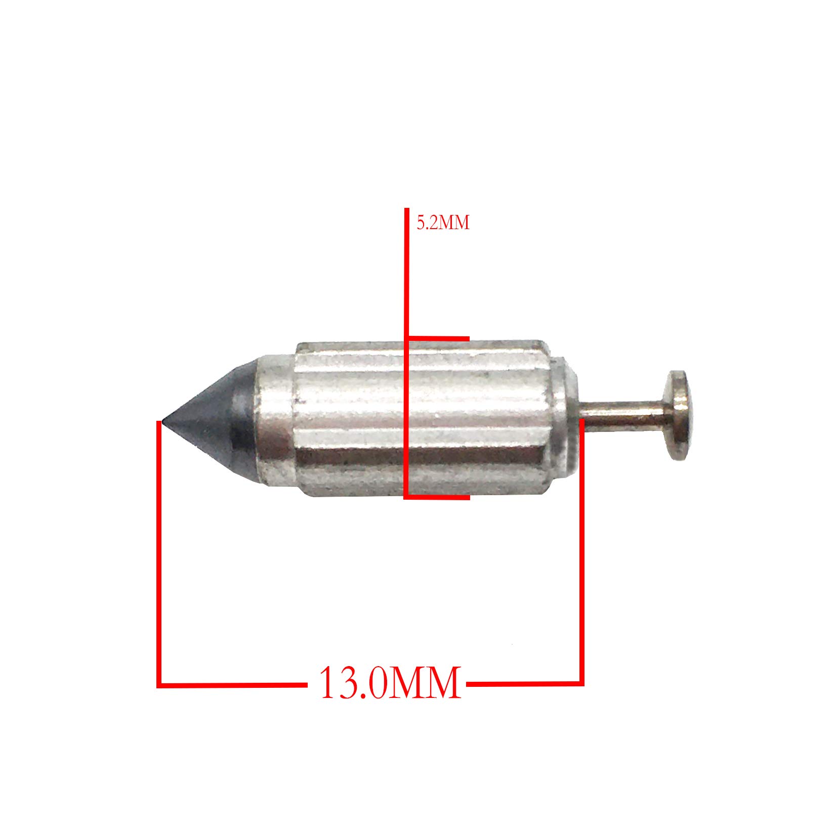 Amazon | 4個セット汎用キャブレターフロートバルブ ，高品質と