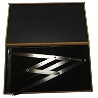 Vista 4 de Regla de plantilla de cejas para medición de cejas Microblading, regla de equilibrio para pinzas de maquillaje de cejas, herramientas de calibre