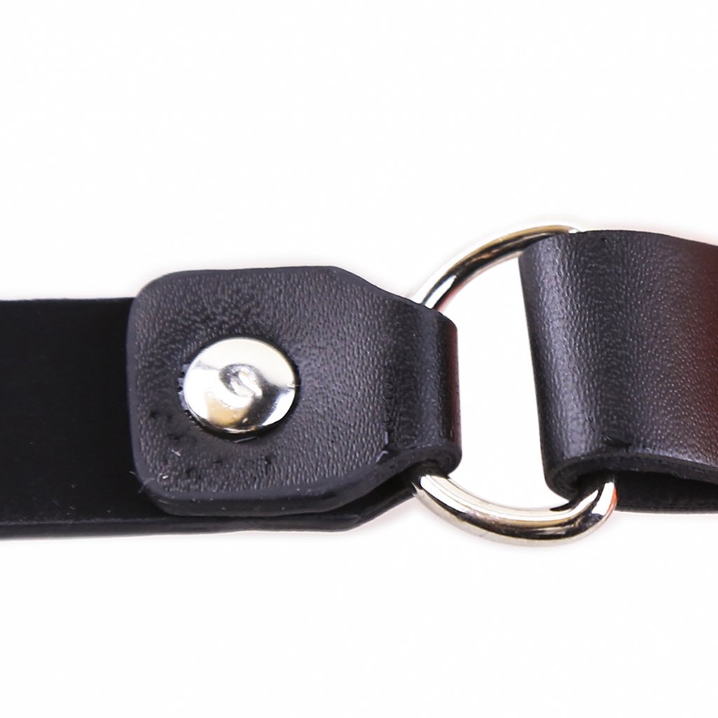 Bocchino aperto, Dispositivo per sesso orale, Presa per bocca, 4 colori/Metallo / Adulto/Utilizzato per giochi di schiavitù di flirt, Coppia BDSM Puntelli sessuali appassionati,Black