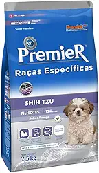 Premier - Ração Raças Específicas Shih Tzu para Cães Filhotes - 2,5kg Premier Pet Filhotes