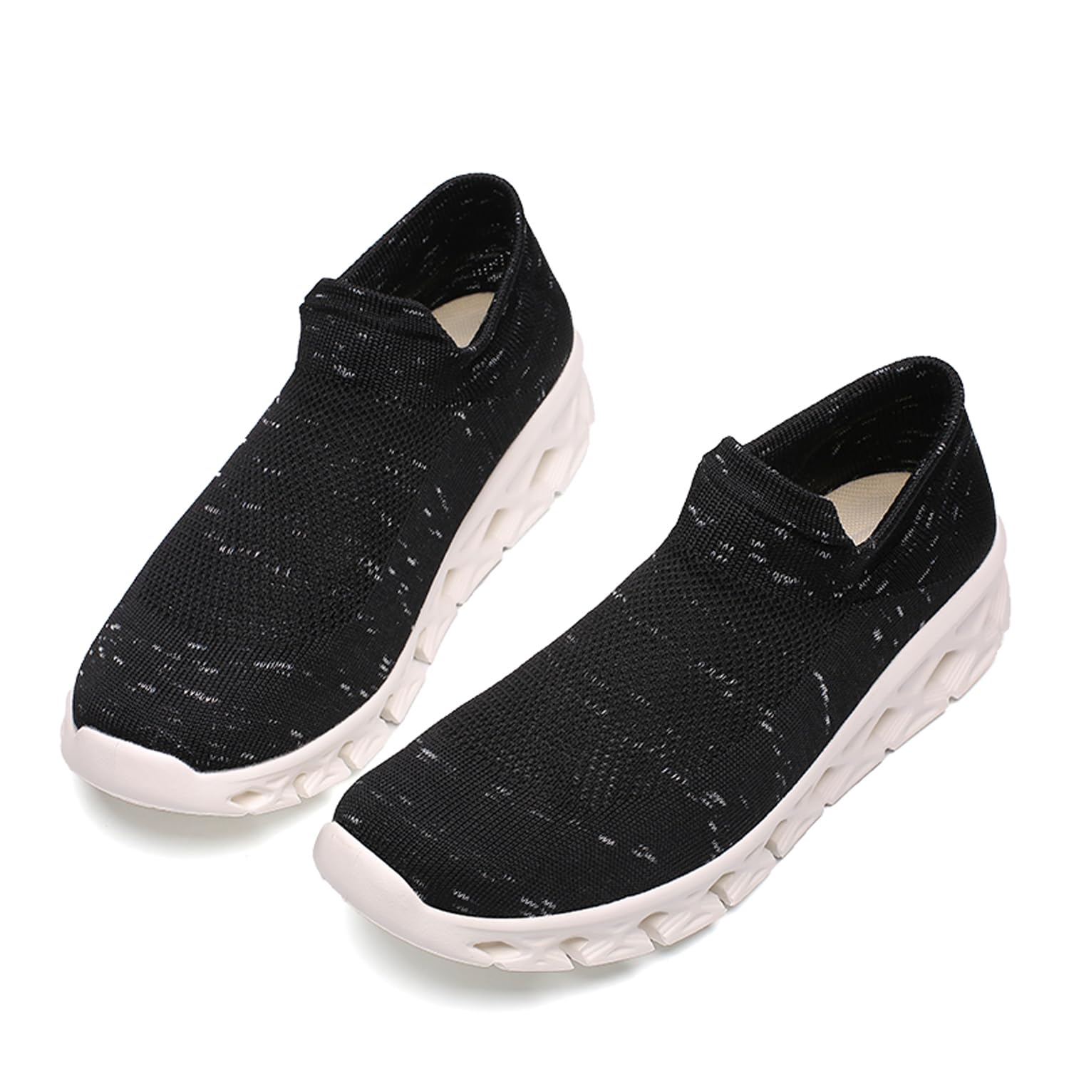 FLARUT Slip-On Sneakers Uomo Donna Scarpe Sportive Scarpe da Corsa Fitness Jogging Leggero Scarpe da Passeggio Scarpe da Ginnastica Traspirante Casual Scarpe da Corsa Strada