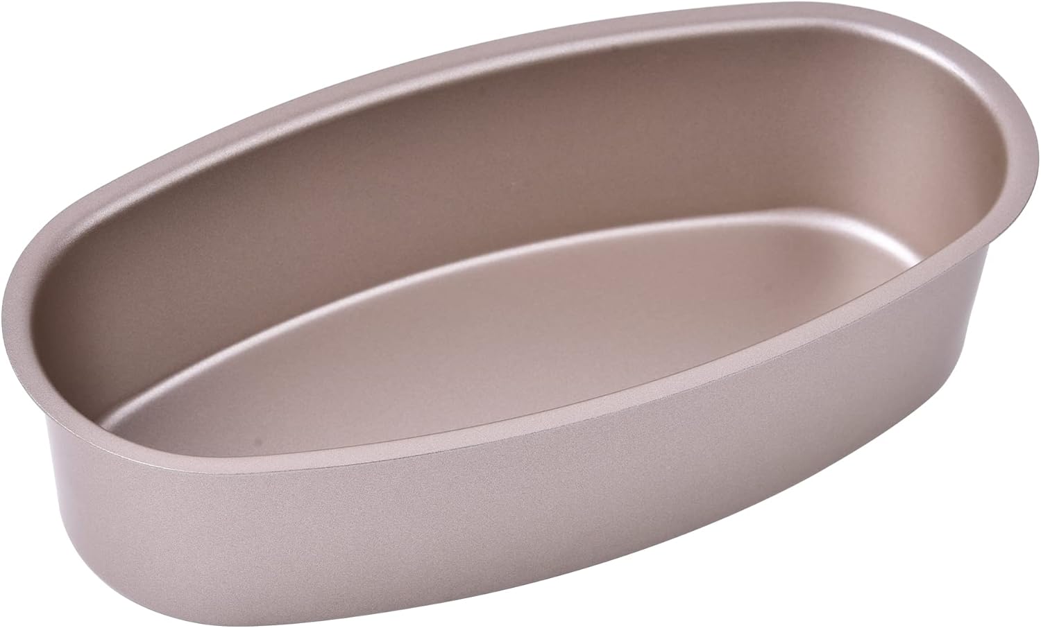 Bakeley Ellipse Cheese Cake Pan, 8Inch NonStick Oval Cake