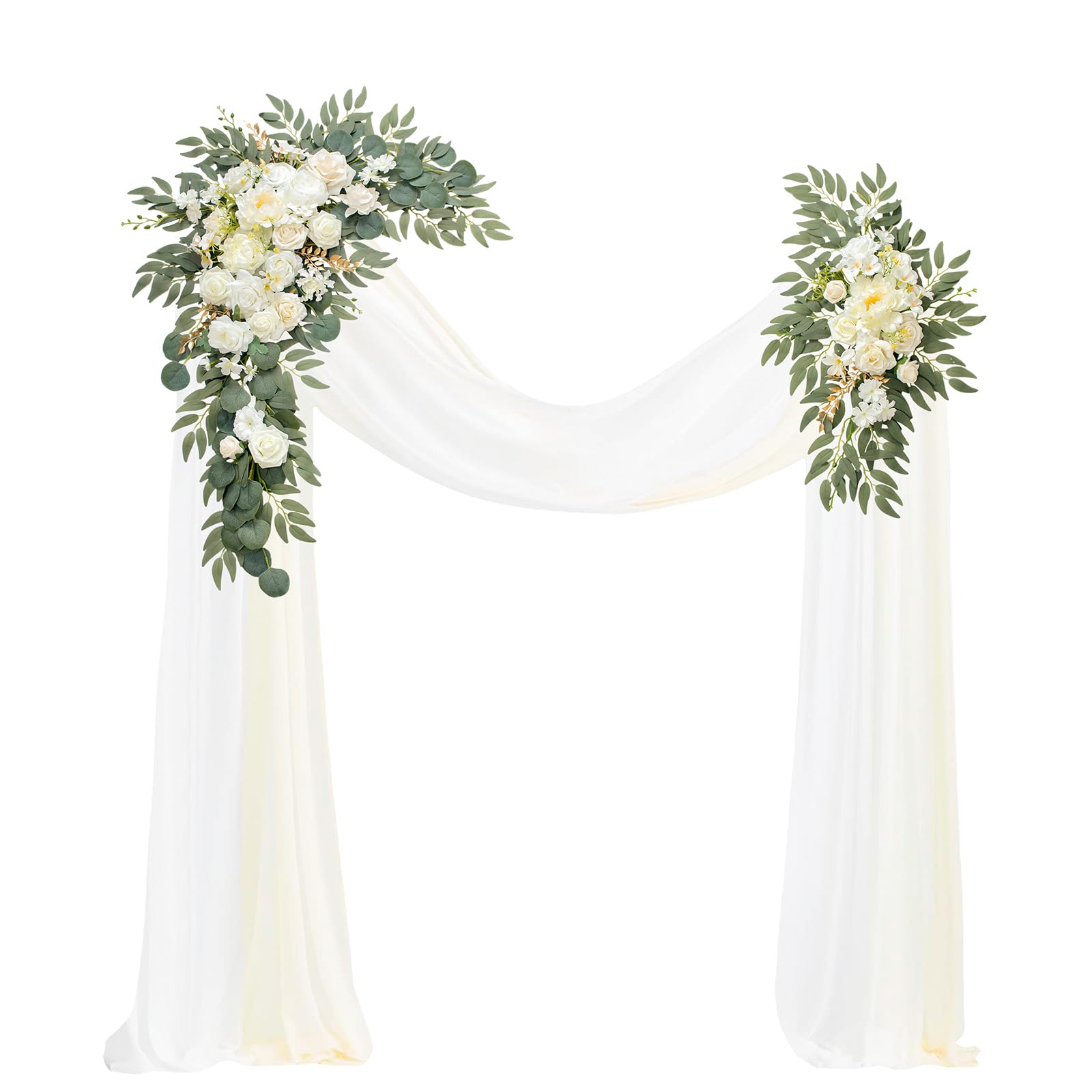 Aazon.co: Odouzy Wedding Arch, Artificial Flowers, Wedding Decor With