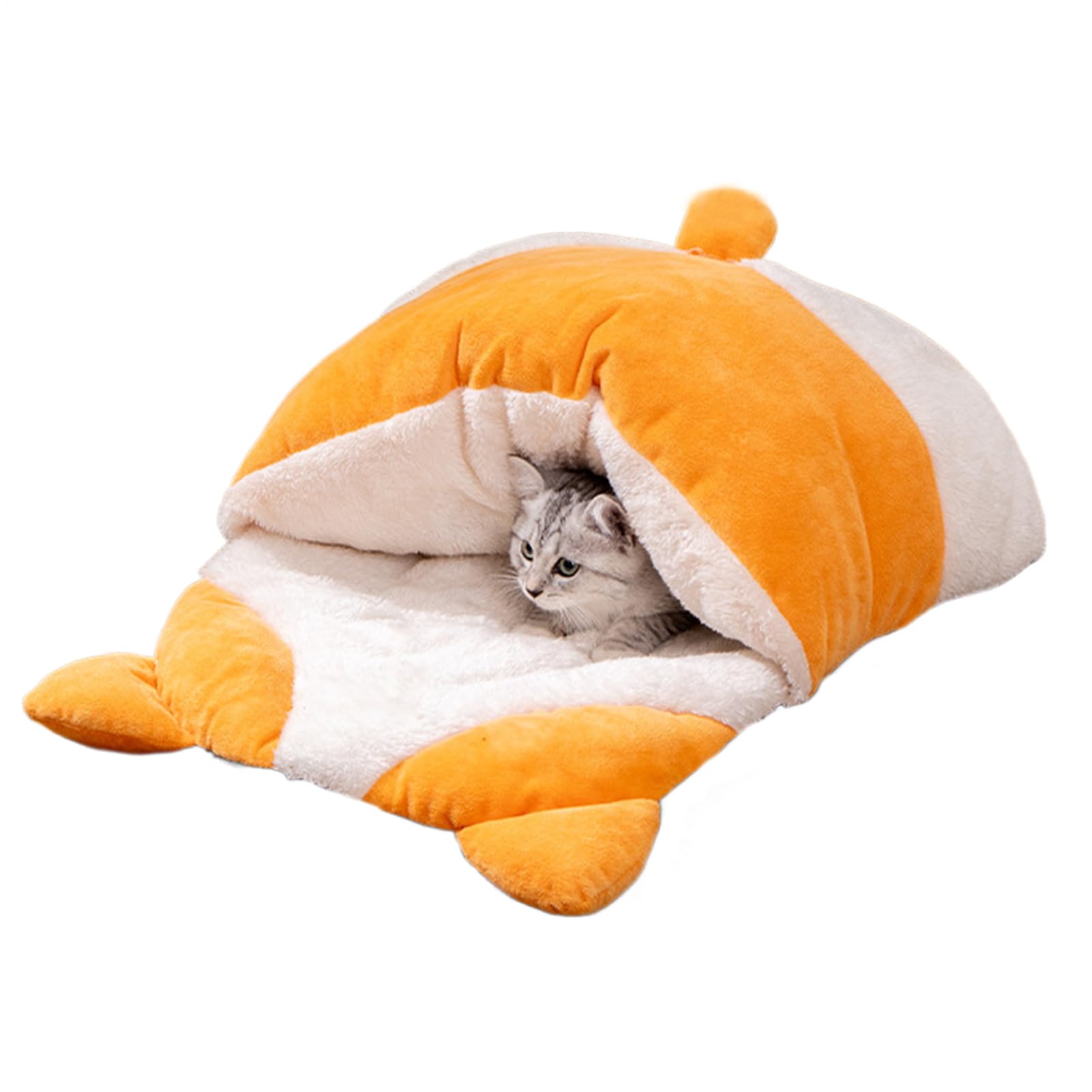 Sac de couchage pour chat idéal pour rester au chaud l'hiver