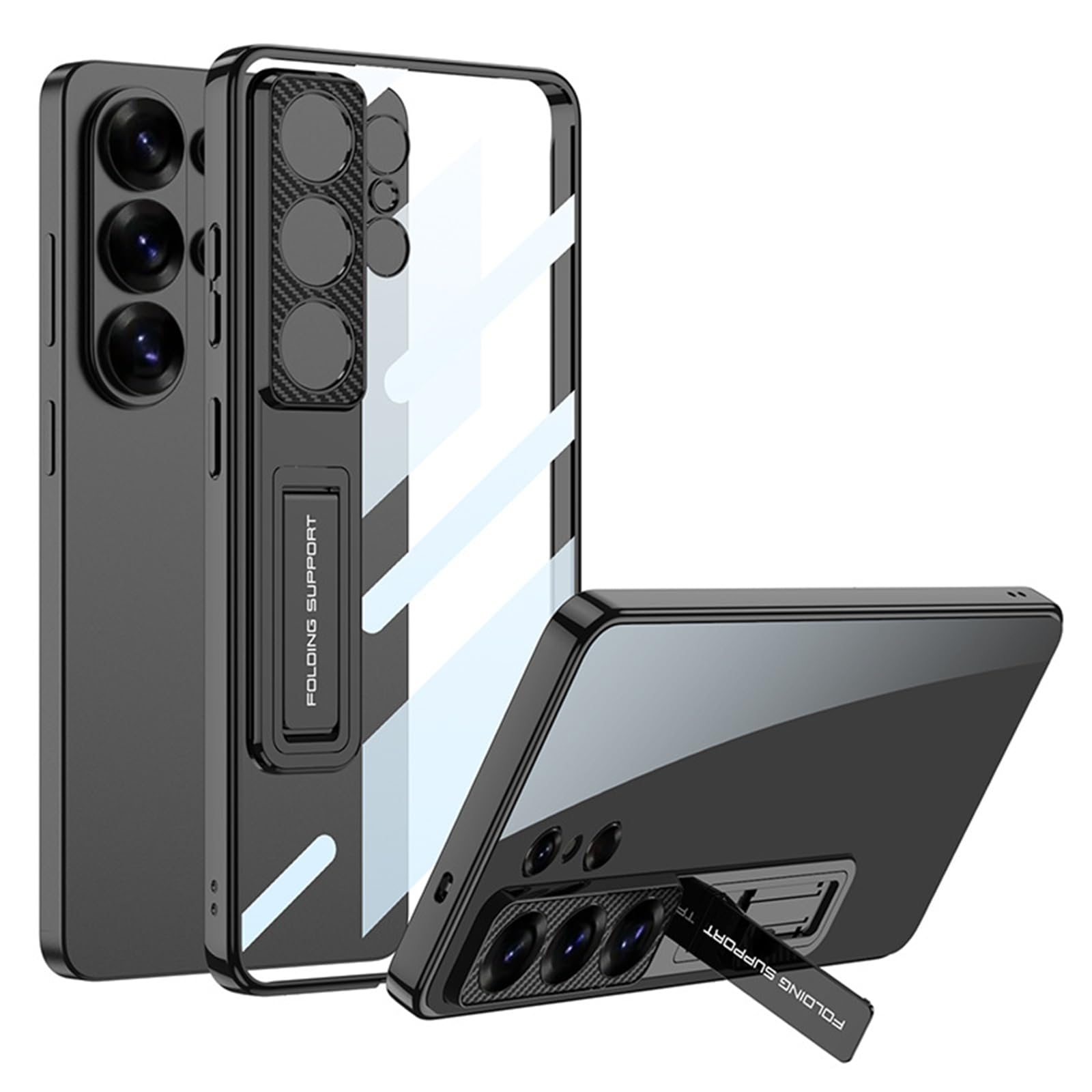 Housse Samsung S26 Ultra avec béquille idéale pour visionnage vidéo mains libres