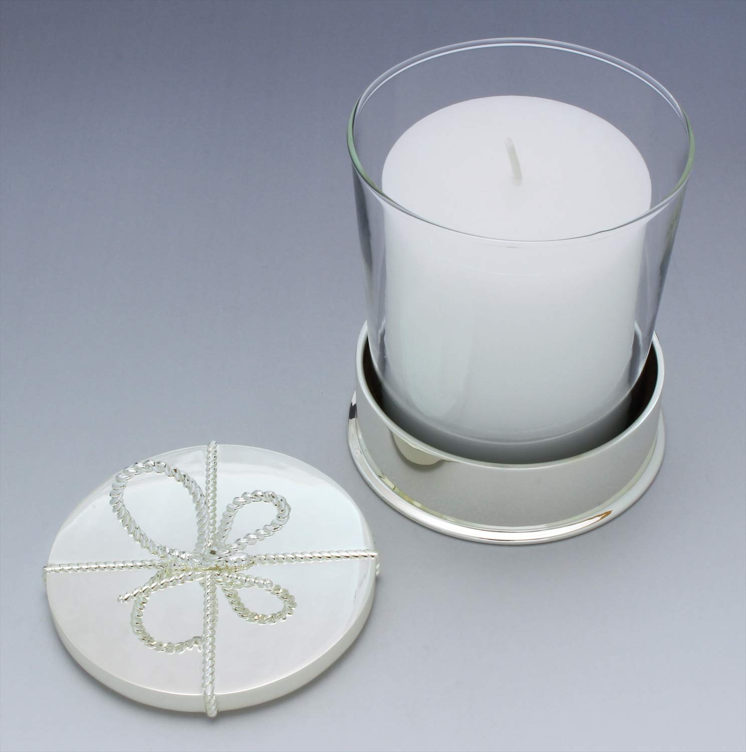 Buy Wedgwood VERA WANG METAL GIFTWARE LOVE KNOTS: COVERED CANDLE