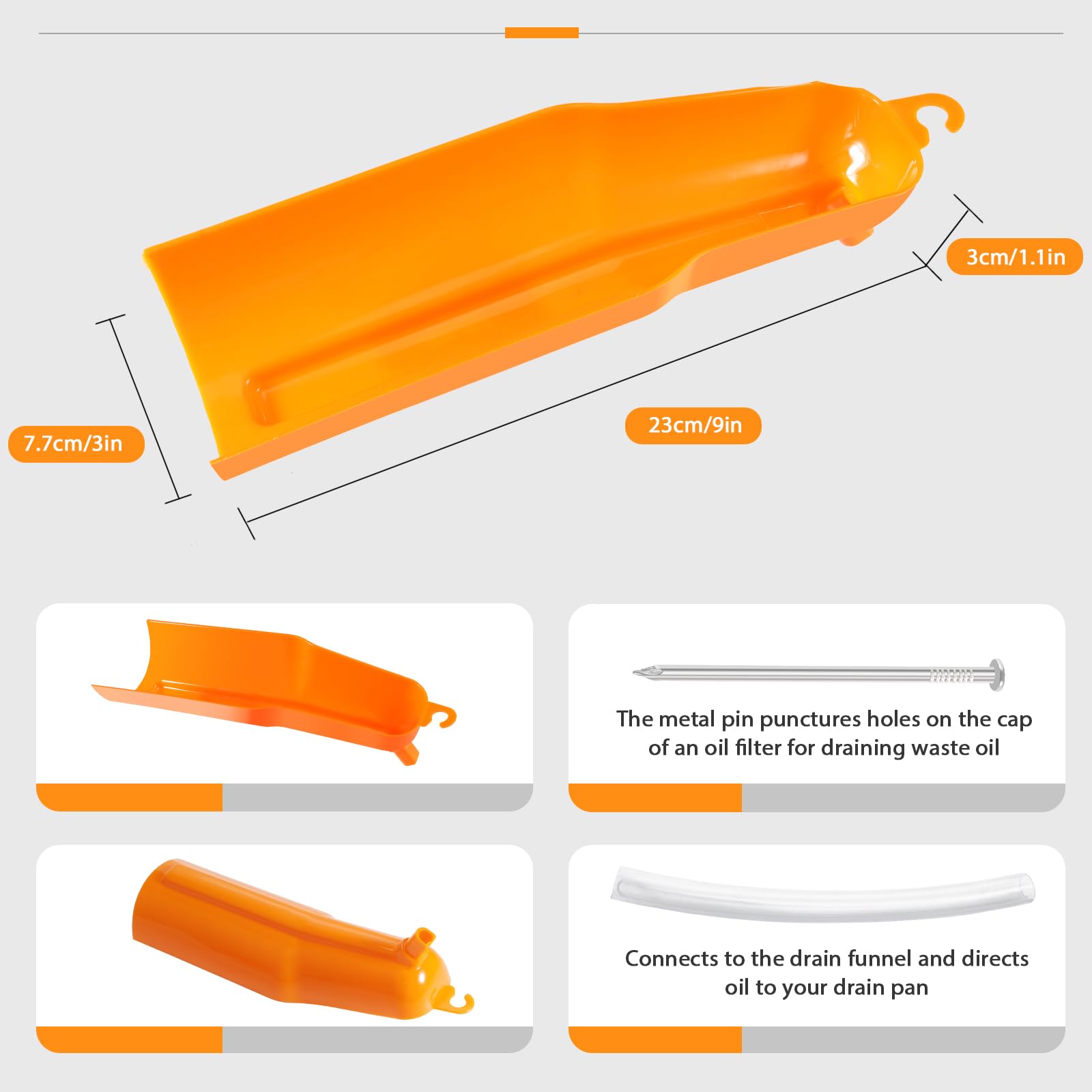 Oil Drain Pan Harley Davidson Accessories Pack Oil Funnel Set