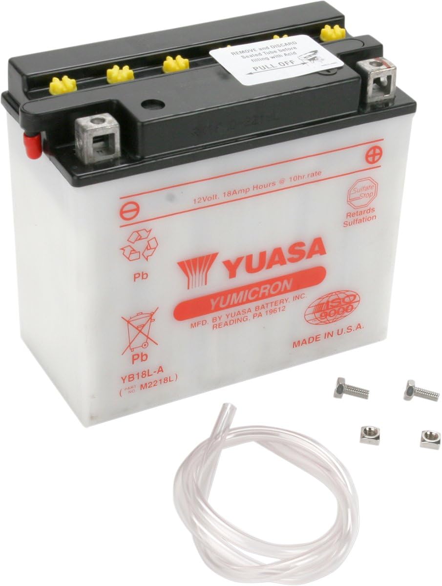 Amazon.co.jp: Yuasa YUAM2218L YB18L-A バッテリー : 車＆バイク