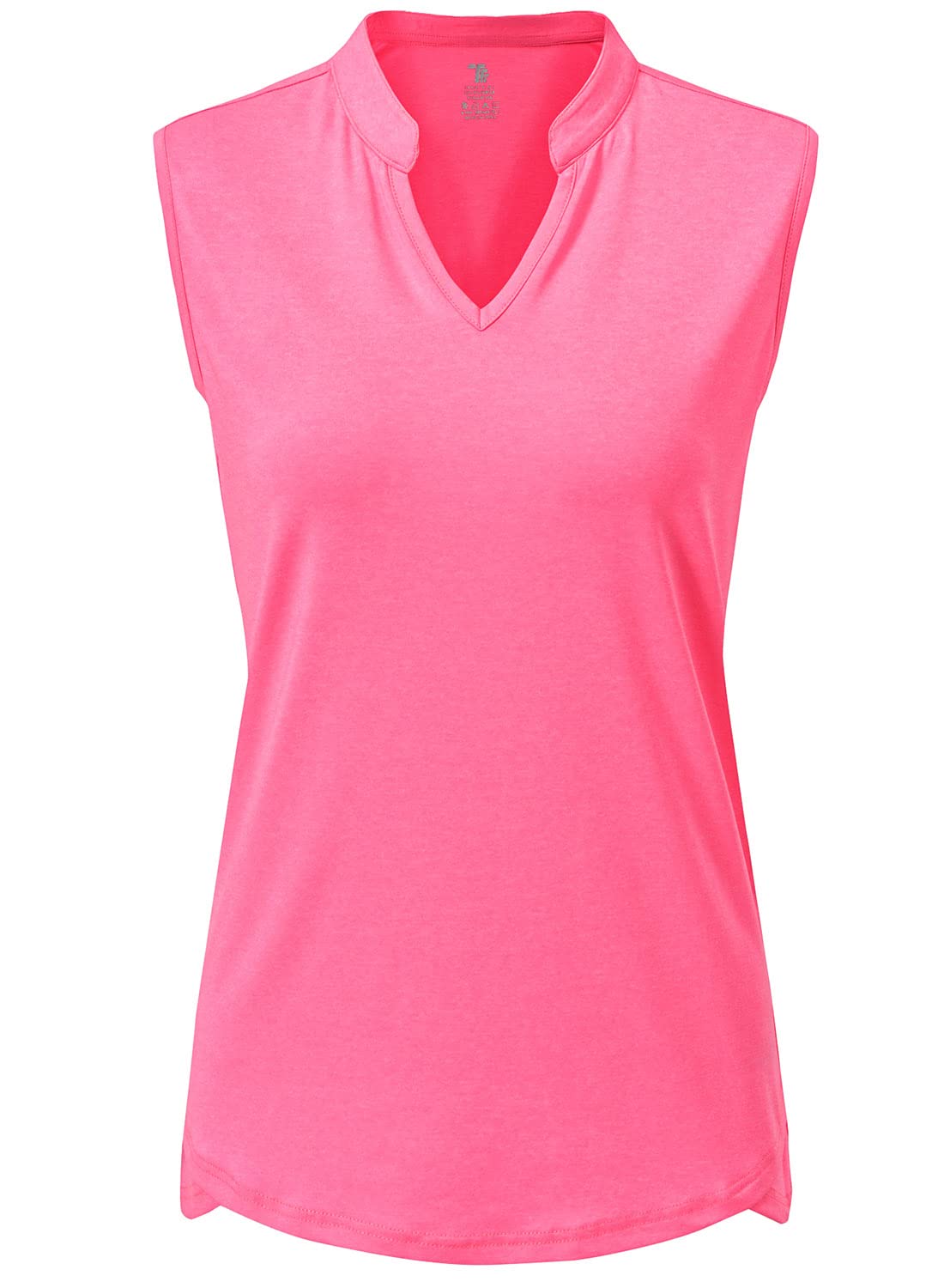 JHMORP Women's Golf Shirts Sleeveless Quick Dry V-Neck Tennis Sport Activewear Polo Tank Tops