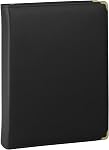 Samsill 15250 Binder à bague à fermeture éclair classique, 1,5 pouce, noir