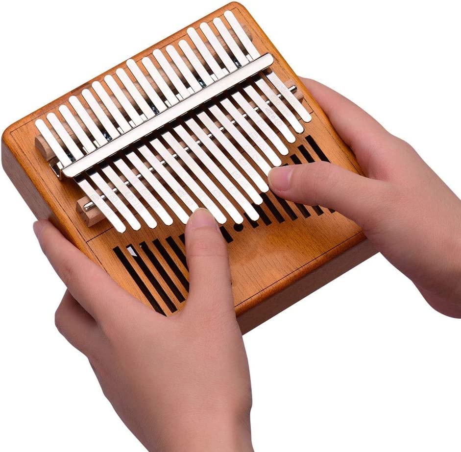 Mini Doigt Kalimba Pouce Piano 17 Touches Pouce Piano Kalimba en Bois Instrument De Musique Et Sac Portable Tuning… - Les Beatles, Paul McCartney, John Lennon, RIngo Starr, George Harrison Mini Doigt Kalimba Pouce Piano 17 Touches Pouce Piano Kalimba en Bois Instrument De Musique Et Sac Portable Tuning… – Image 4