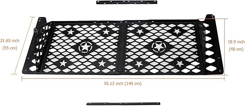 Miniatura 2 de Fudatong Bronco - Cesta de carga trasera para maletero + red de carga para maletero para Ford Bronco 2021 2022 2023 (excluye Bronco Sport)