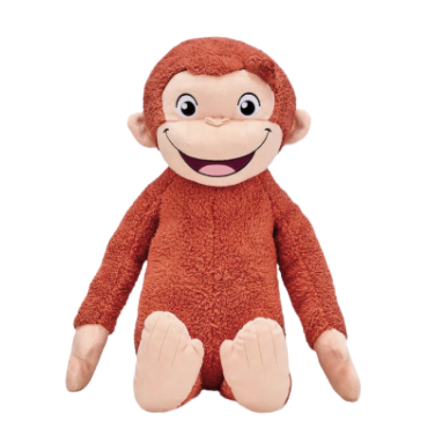 おさるのジョージ ぬいぐるみスーパーラージサイズ Amazon.co.jp: おさるのジョージ スーパーラージ ぬいぐるみ にっこり