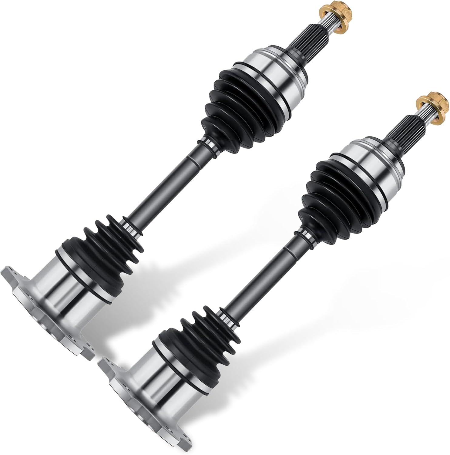 Anytek 2x Front CV Axle Shaft For Chevy Silverado 1500 Tahoe Suburban GMC Sierra 1500 Yukon Cadillac Escalade 2007 2008 2009 2010-2020 Replace# 15185911