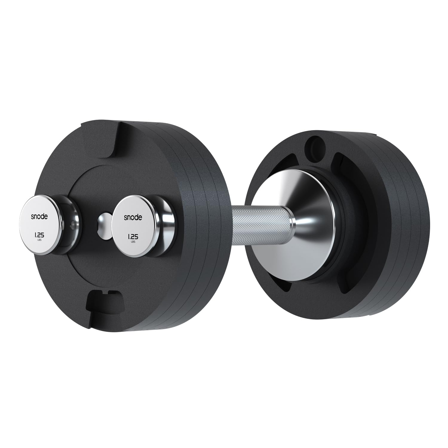 AD80 Drop-proof Cast Iron Adjustable Dumbbells 80LBs | Knurled Chrome Handle,Fast Adjust,Compact Design,Durable Cast Iron Plates and Cradle,Heavy Weights Dumbbells Set for Home Gym