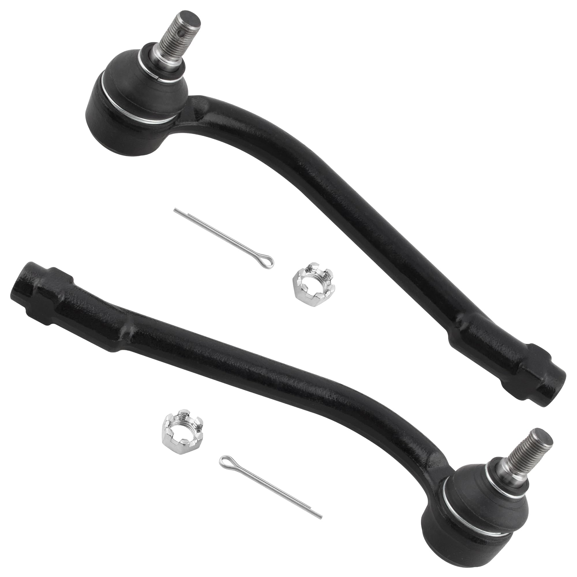 A-Premium 2-Pack Front Outer Tie Rod Ends For Kia Sorento 2011-13 & Hyundai Santa Fe/Veracruz 2007-12